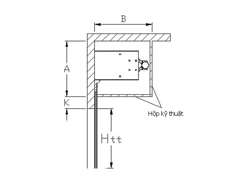 Lưu ý xây ô chờ lắp đặt Cửa cuốn Quảng Ngãi